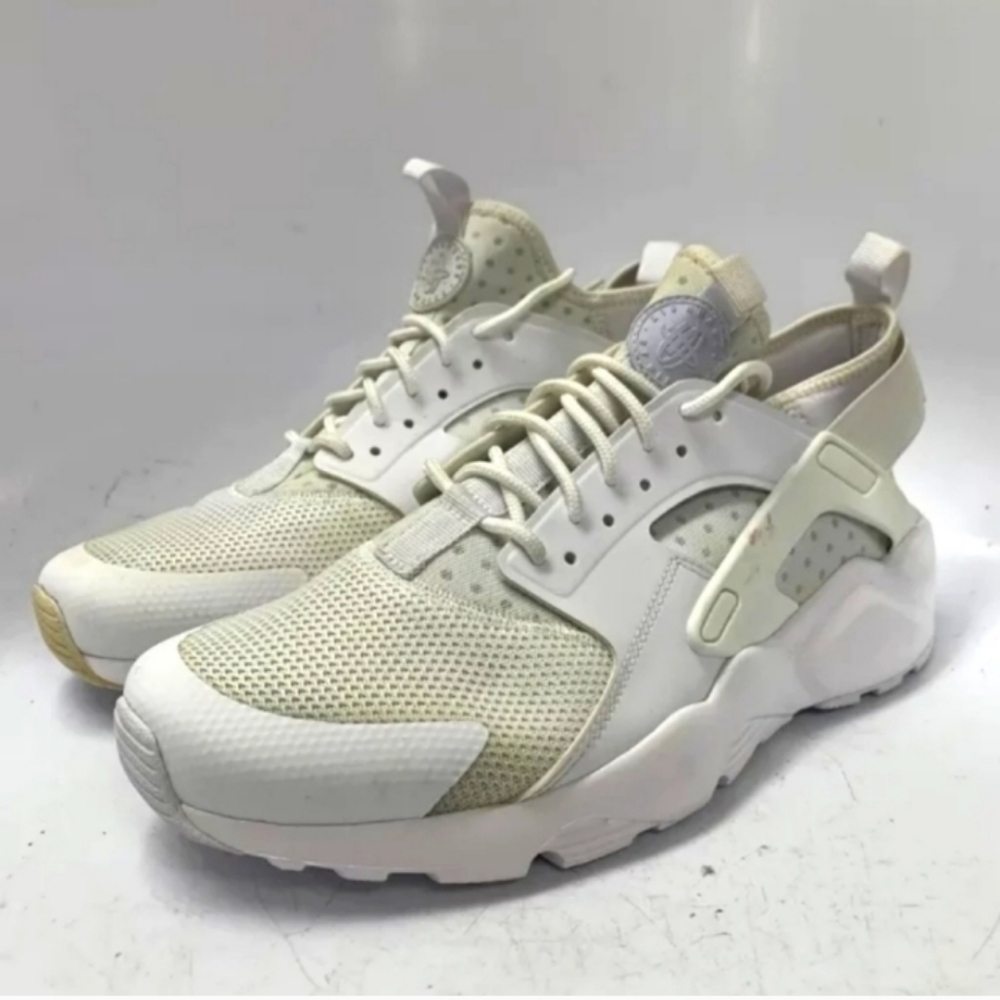 Nike Air Huarache Run Ultra Sneakers sz 8 Men's White Running Shoes 9.5 womens